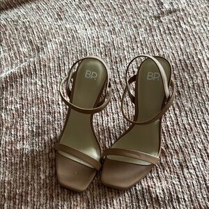 bp Women's Tan Strappy Sandals